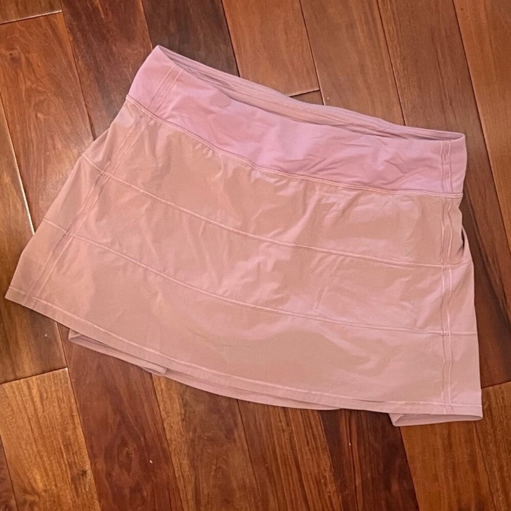 Lululemon Pace Rival Skirt pink mauve sz. 8